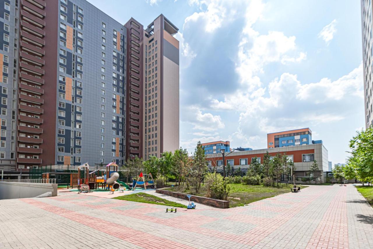 Ferienwohnung Highvill Park Apart Astana Exterior foto