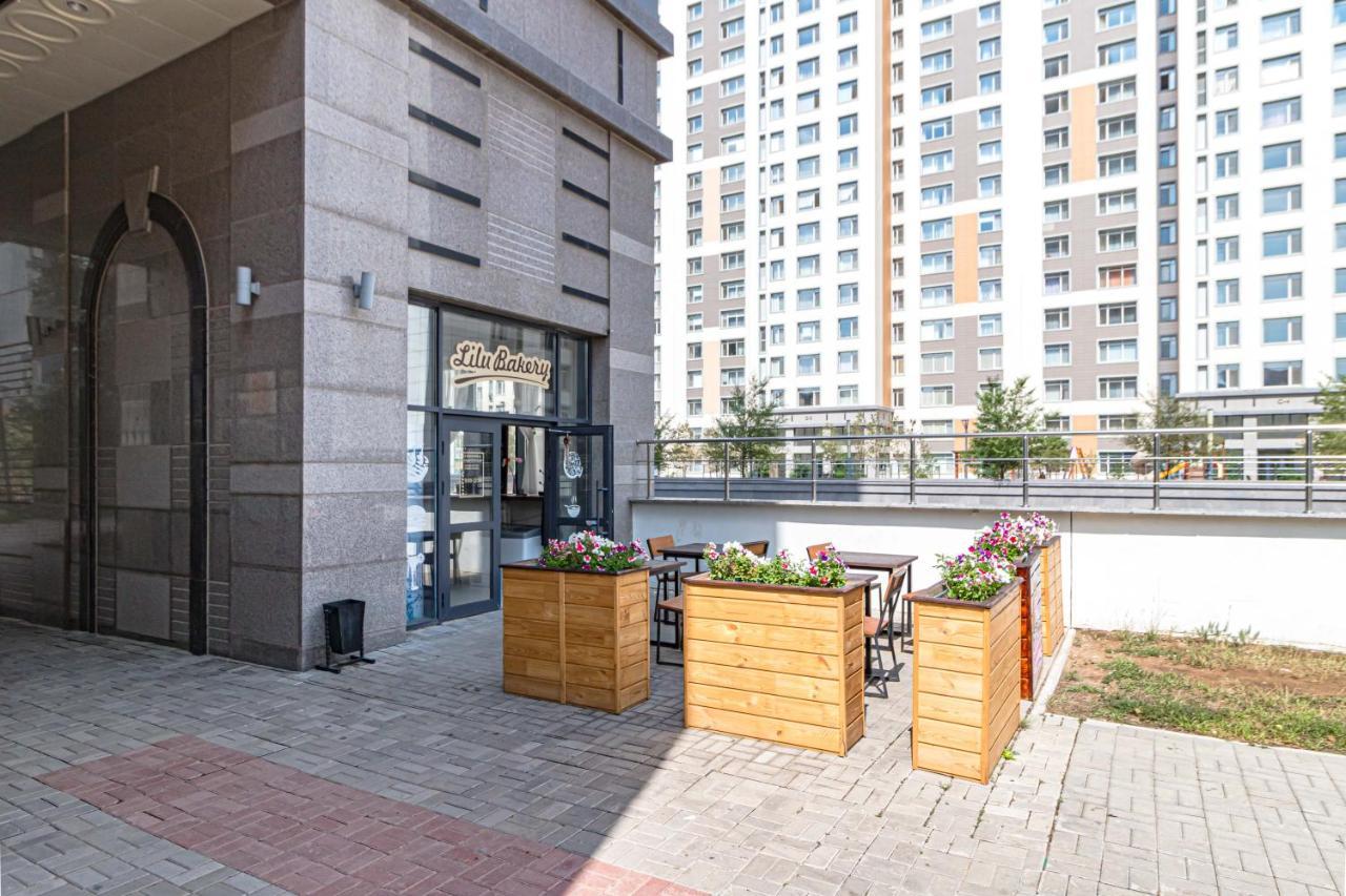 Ferienwohnung Highvill Park Apart Astana Exterior foto